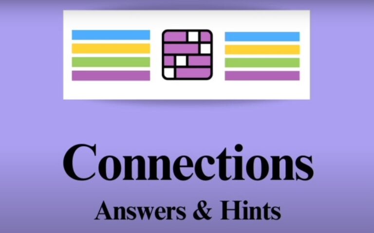 Connections Hints And Answer For 3 January 2025